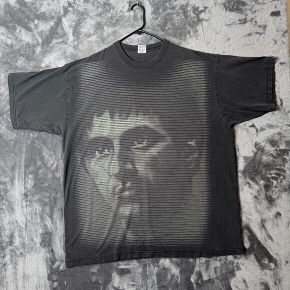 Vintage Scarface Big Face Short Sleeve Movie Promo Shirt Size 3XL Tony Montana - Picture 1 of 7